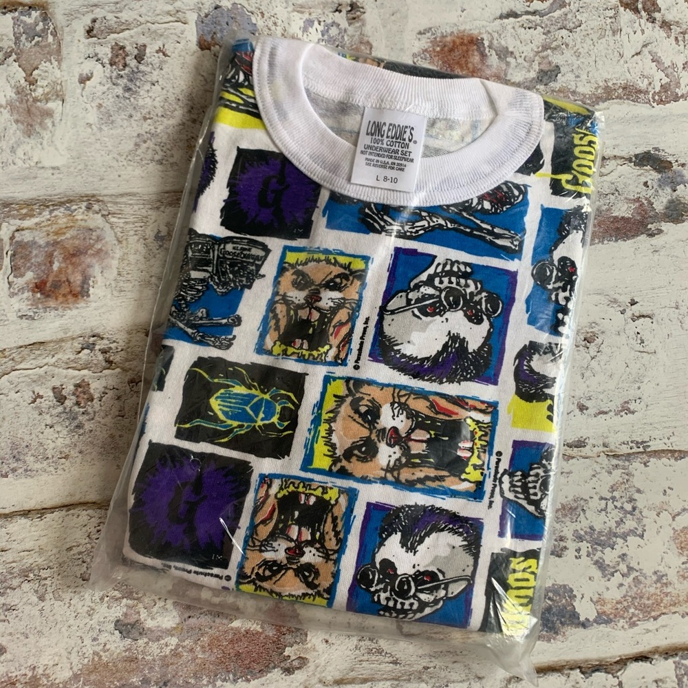 Rare Vintage Goosebumps 2pc Pajama Set- L 8/10